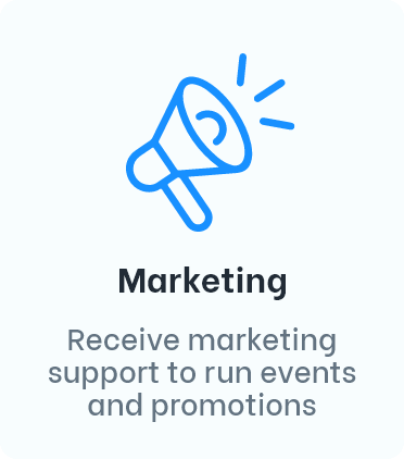 Marketing support